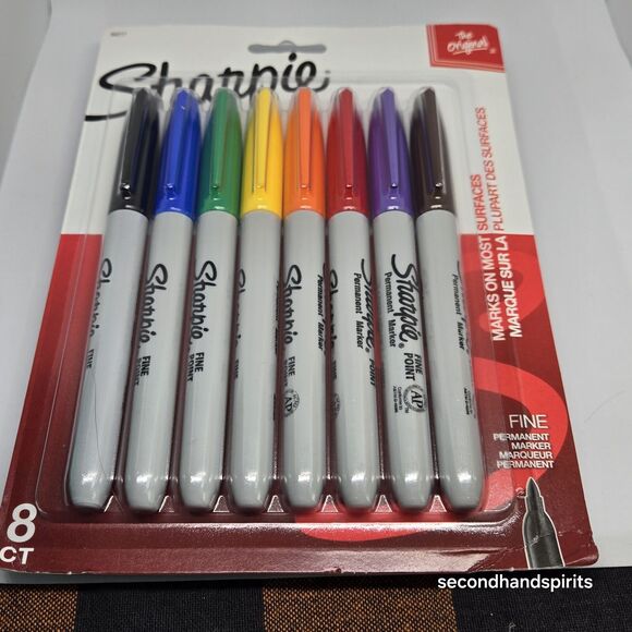NEW Sharpie Permanent Markers – 8 Count Packs – Fine & Ultra Fine Point - Picture 3 of 3